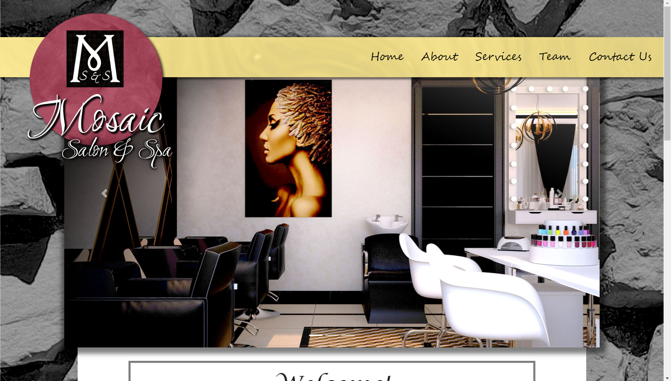 Mosaic Salon and Spa screenshot