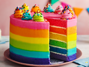 Rainbow cake